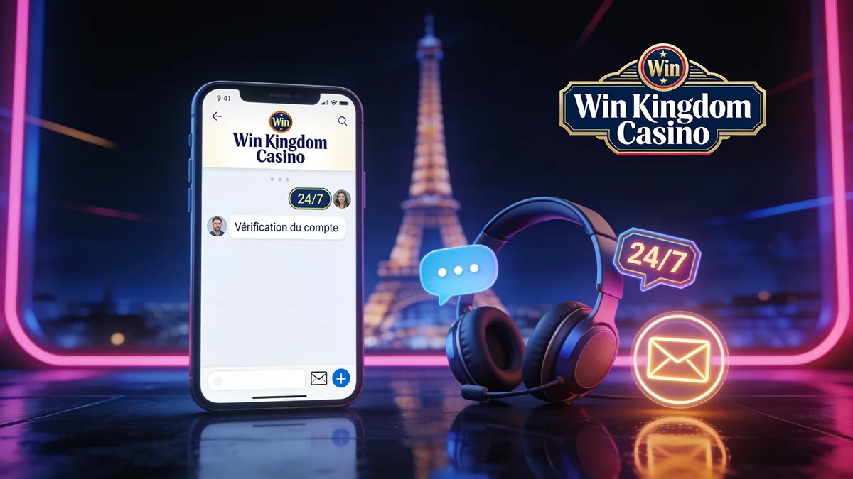 win kingdom casino en France — Vérification du compte